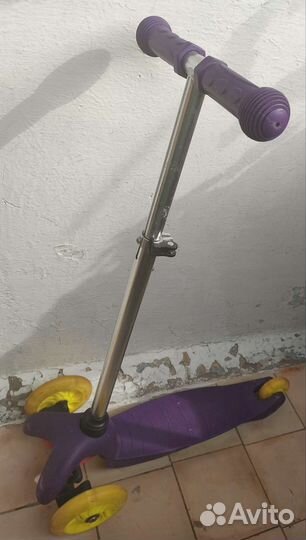 Самокат детский трехколесный