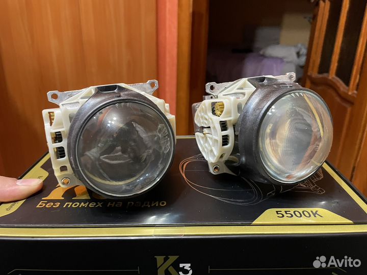 Би ксенон линзы audi Q7 оригинал