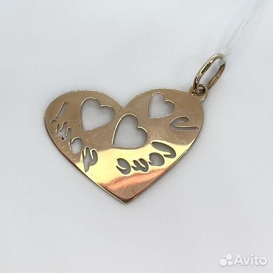 Золотая подвеска