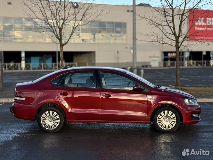 Volkswagen Polo 1.6 AT, 2019, 111 150 км