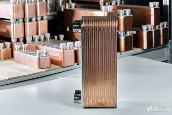 Теплообменник паяный тт27-50 (50 пластин)