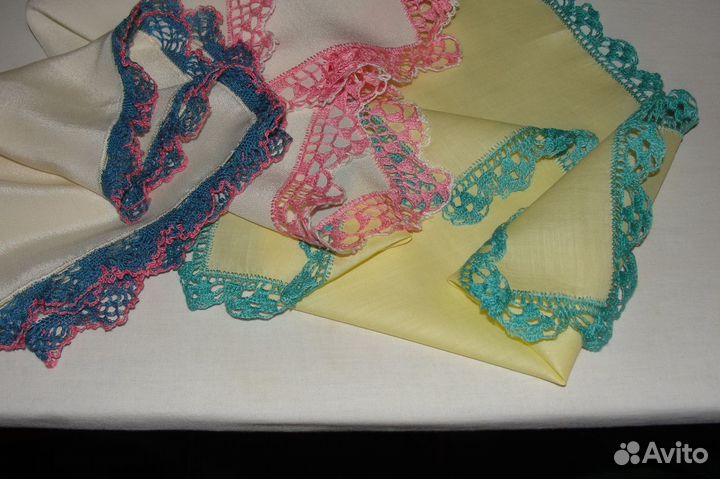 Носовые платочки ручной работы