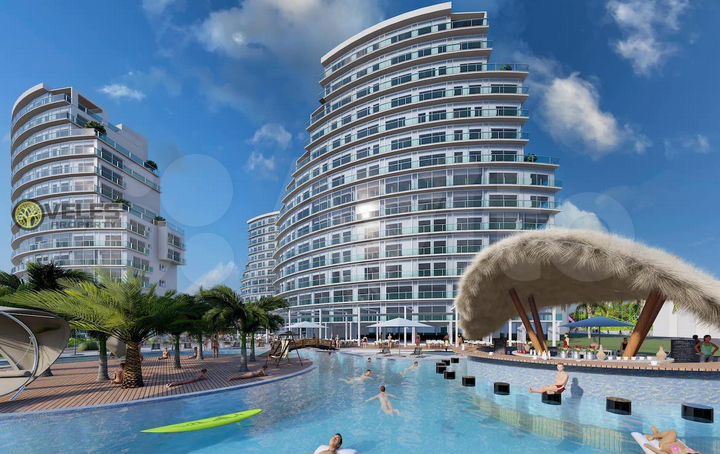 Квартира-студия, 48 м² (Кипр)