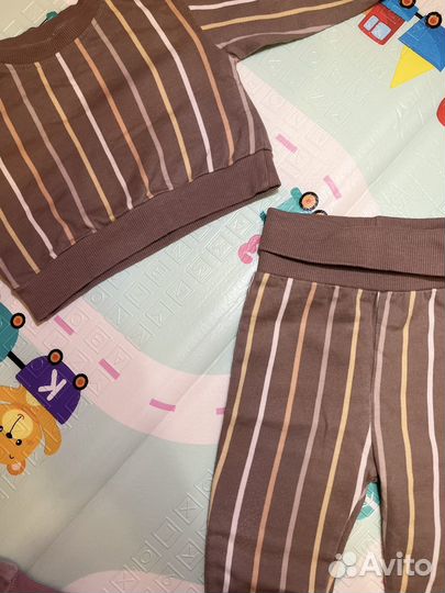 Комбинезон 68 и костюм 74 Mjolk