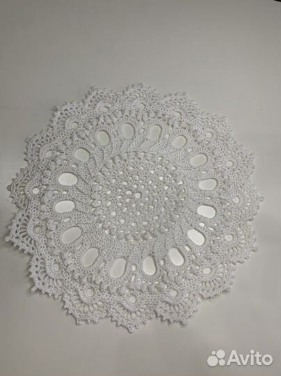 Вязаные салфетки