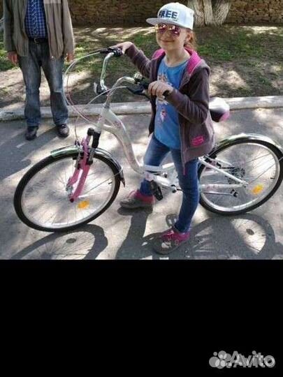Велосипед подростковый, для девочки