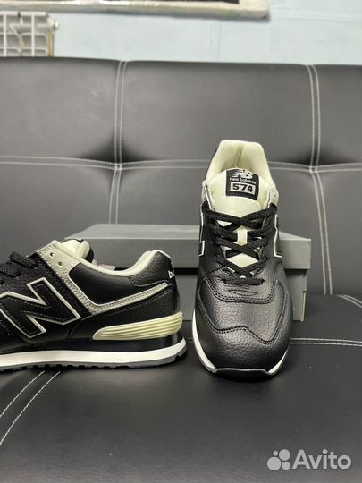Кроссовки New Balance 574 кожаные