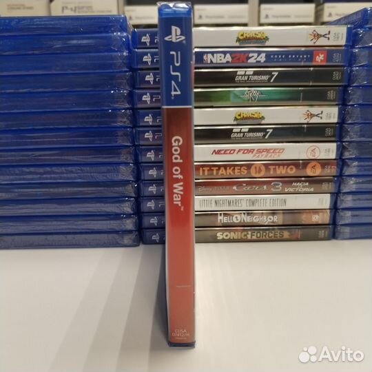 God of war диск новый на русском