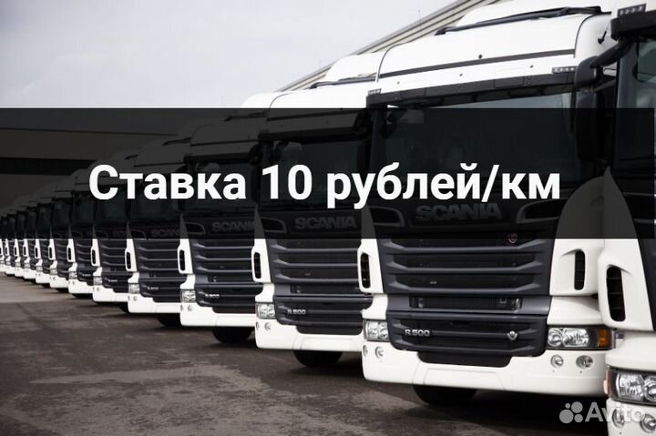 Водитель-экспедитор категории Е