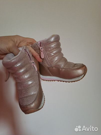 Сапожки демисезонные для девочки