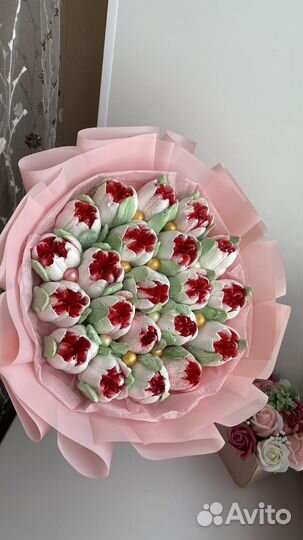 Зефирные тюльпаны