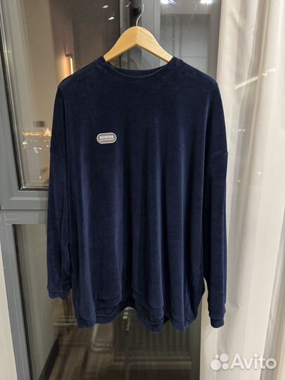 Macrocosm лонгслив велюр