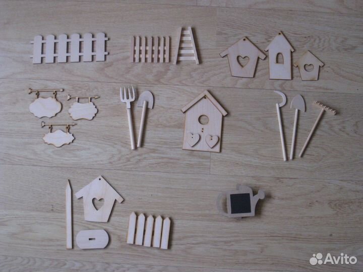 Деревянные заготовки для творчества - 2