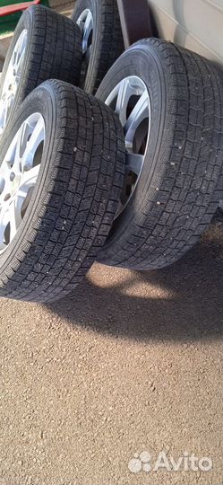 Зимняя резина 215 60 r16 на дисках Шкода