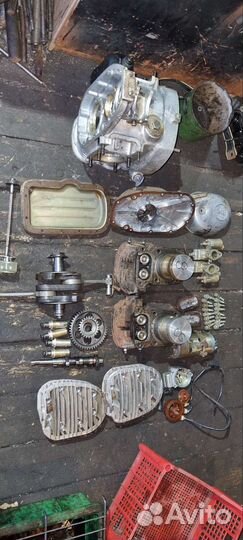 Новый Двигатель к750 в разборе