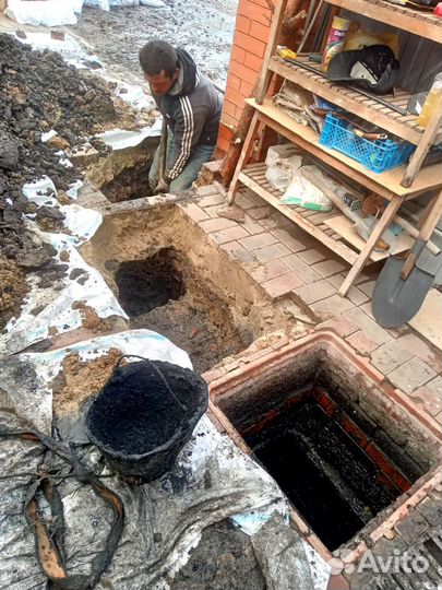 Ремонт выгребных ям Реставрация