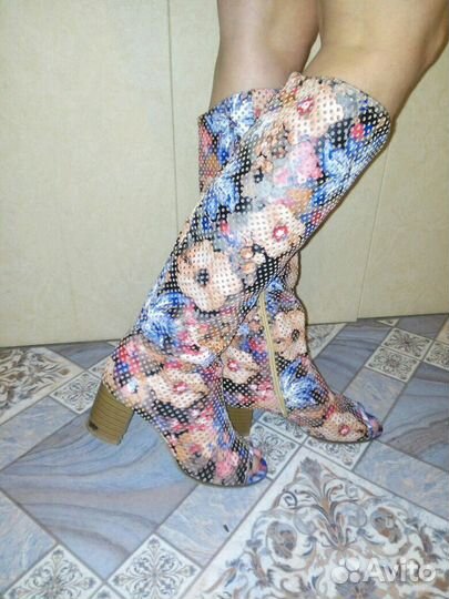 Сапоги летние