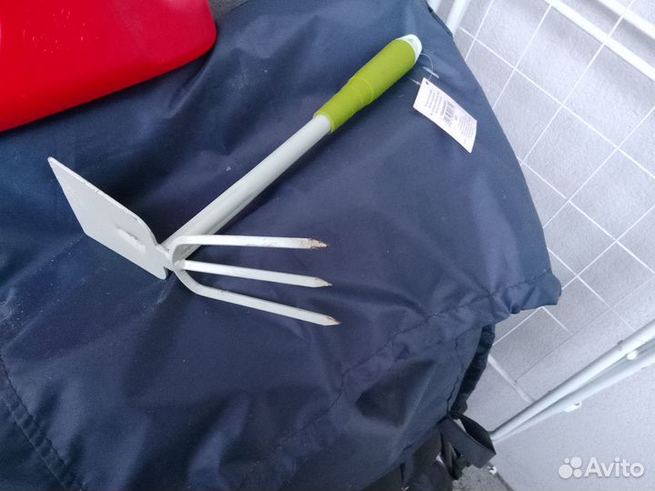 Комплект: лейка, лопатка, мотыжка-грабельки садов