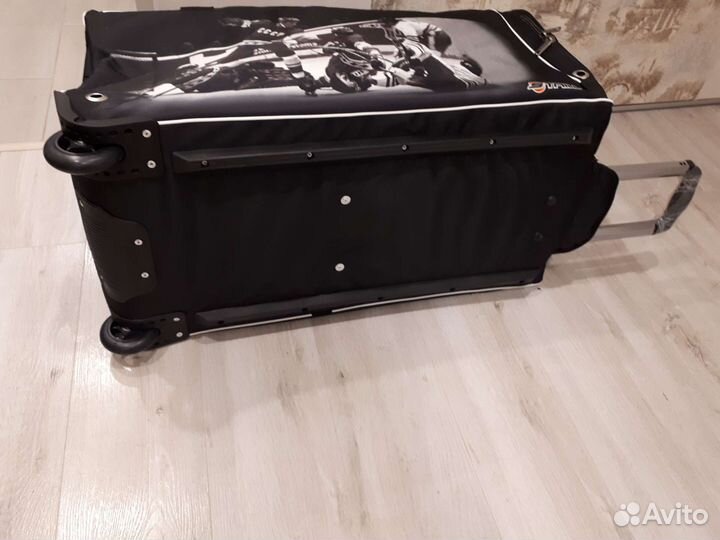 Хоккейный баул 34 черно-белая сублимация