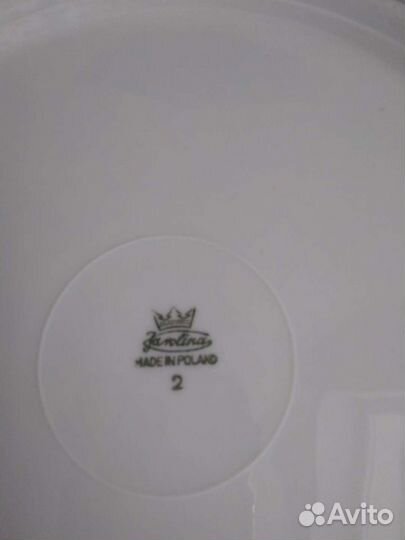 Блюдо большое, фарфор, (Польша) 70е годы