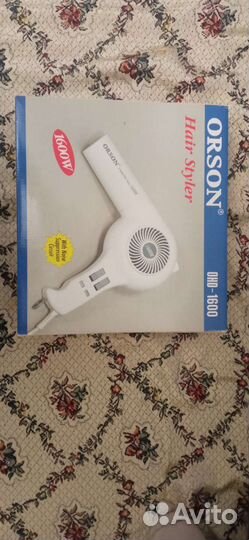 Фен для волос Orson ohd-1600