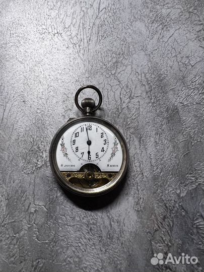 Часы карманные 8 Jours