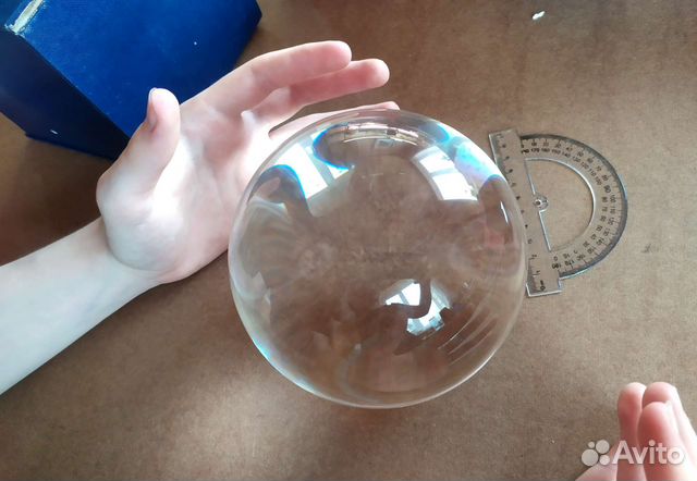 Хрустальный шар сфера 125мм с коробкой