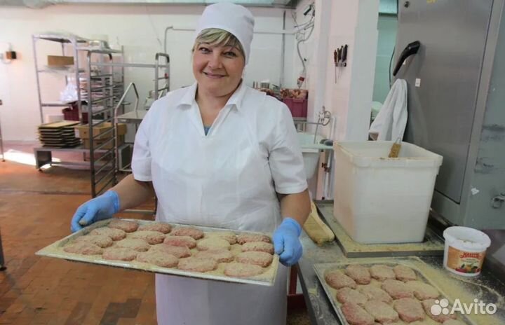 Вахта 15/15 в Москве - Изготовитель полуфабрикатов