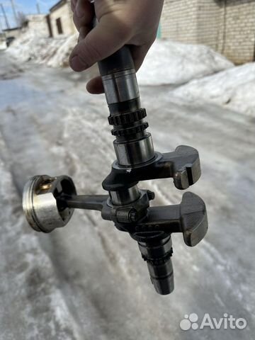 Коленвал с шатуном can am 500 rotax