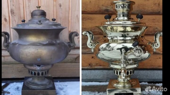 Продажа Самоваров после полной реставрации