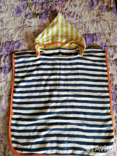 Детское полотенце-халат икеа