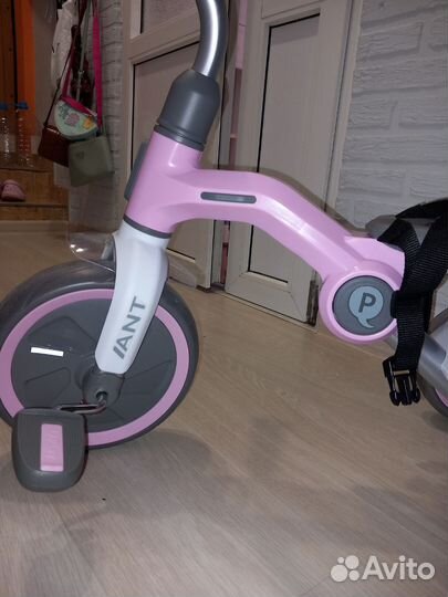 Новый складной трёхколёсный велосипед Qplay