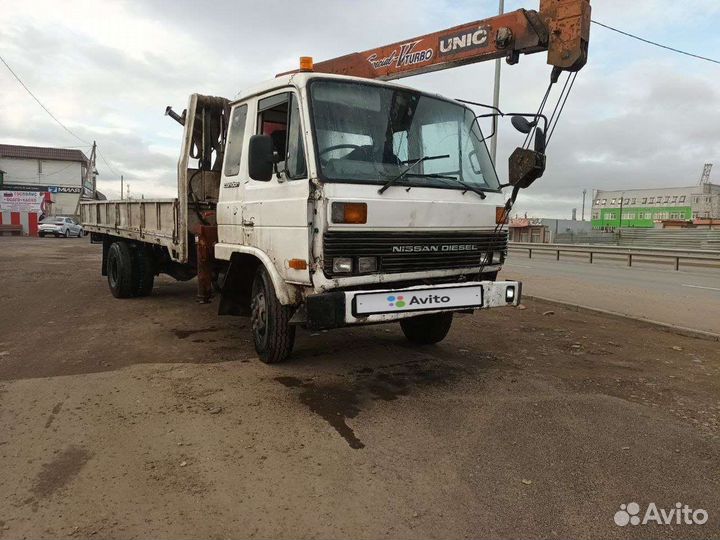 Nissan Diesel UD с КМУ, 1990