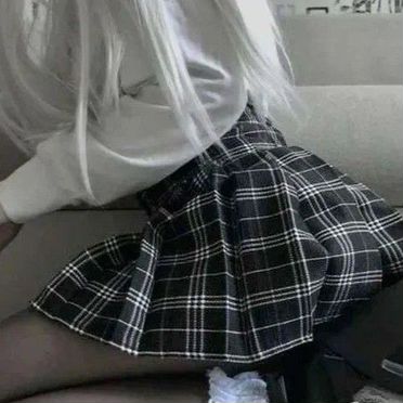 Юбка в клетку