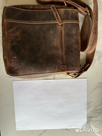 Новая мужская сумка. натуральная кожа. Германия