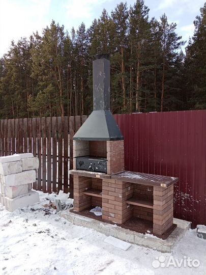 Сборный Комплекс Барбекю. Мангал, Печь под Казан f