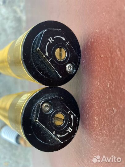 Подвеска питбайк: перья вилки + амортизатор DNM