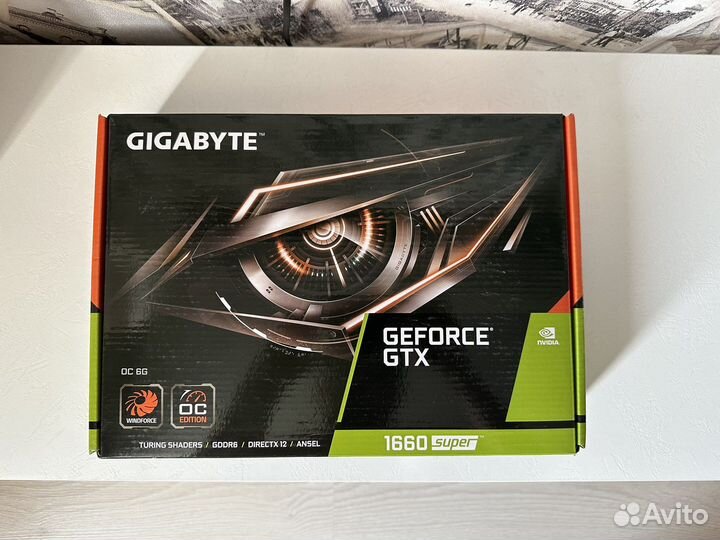 Видеокарта GTX 1660 super 6gb