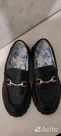 Лоферы женские 38 размер натуральная кожа