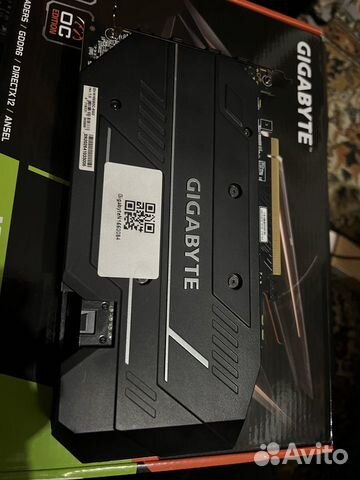 Видеокарта Gigabyte GeForce GTX 1660 super OC 6G
