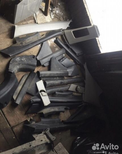 Обшивка пластик салона тойота королла 150