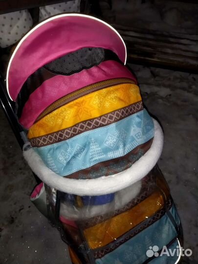 Сани коляска ника7/3