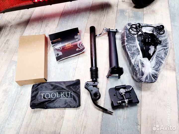 Электросамокат Kugoo Kirin M 4 с сидением