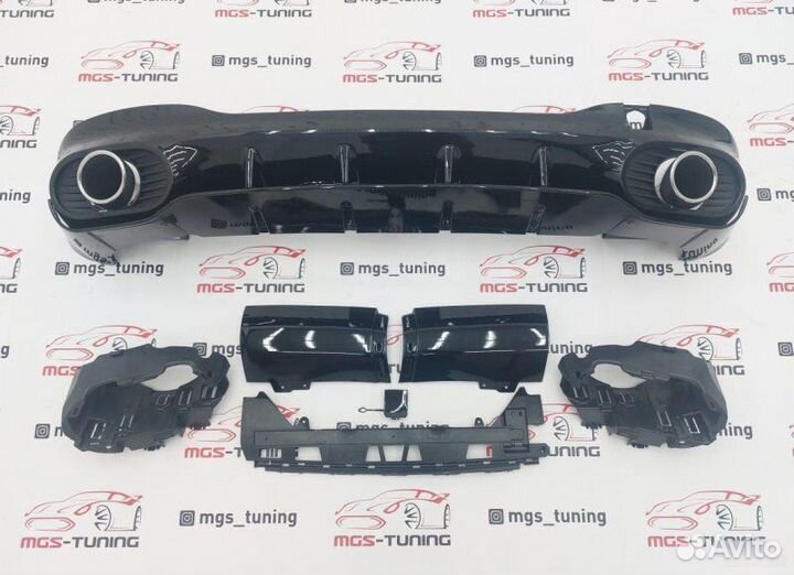 Диффузор с насадками CLA 35 AMG Chrome C118