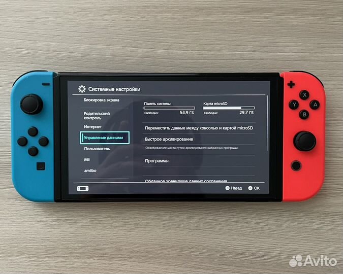 Nintendo switch oled 128Gb прошита