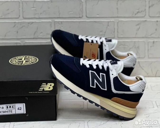 Кроссовки New Balance 574 Stone Island legacy