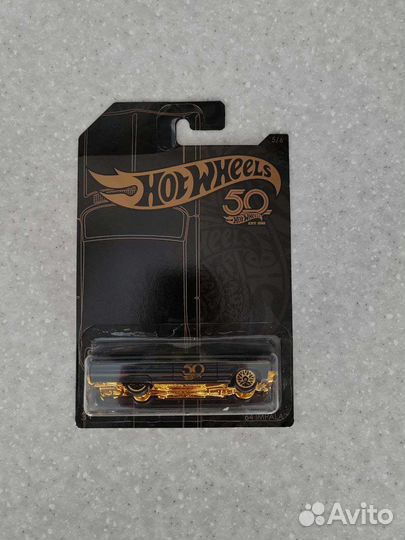 Hot wheels 50th Anniversary Black and Gold Series