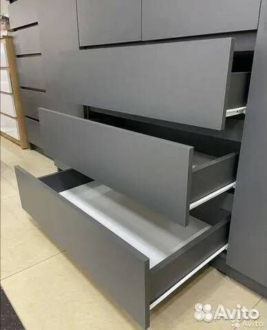 Шкаф 4-х ств. Мори 1600.1 графит