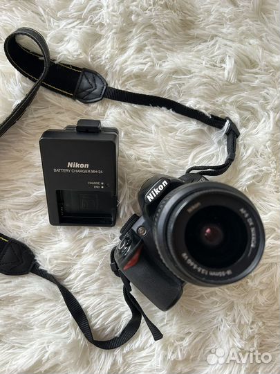 Зеркальный фотоаппарат nikon d3100 Kit 18-55