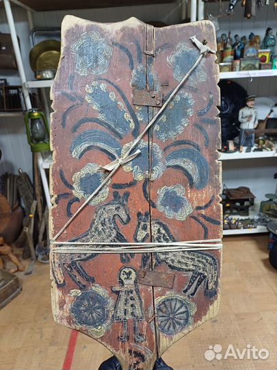 Прялка расписная, до 1917г